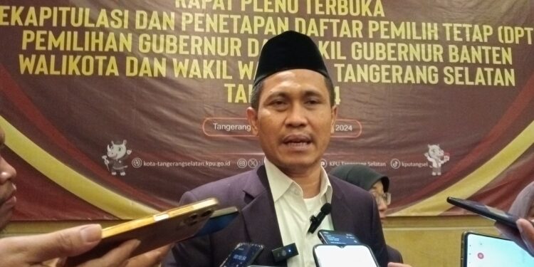Pilkada 2024, KPU Tangsel Tetapkan 1.058.127 Warga Masuk DPT