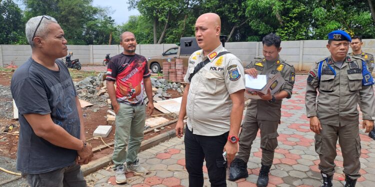 Diduga Tak Miliki Izin PBG, Satpol-PP Tangsel Segel Grand TJA Residence