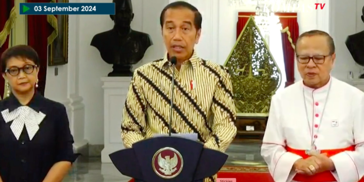 Presiden Jokowi Gelar Rapat untuk Menyambut Kunjungan Paus Fransiskus ke Tanah Air