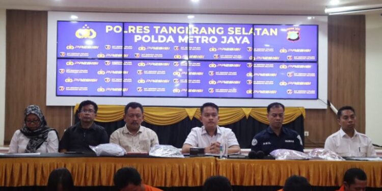 Hasil Operasi Sikat Jaya 2024, Sat Reskrim Polres Tangsel Tangkap 10 Pelaku Tindak Kejahatan