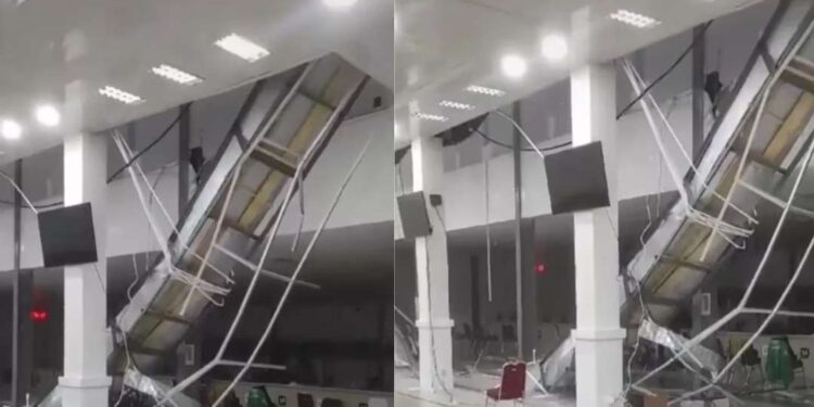 Robohnya Atap Venue PON Aceh-Sumut, Menteri PUPR Bilang Begini