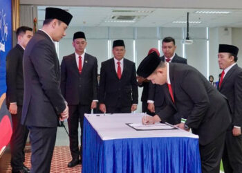 Lantik 327 Pejabat Kementerian ATR/BPN, Ini Pesan Menteri AHY