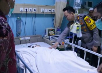 Polres Tangsel Jenguk Balita Terlindas Mobil, Kasus Naik Tahap Penyidikan