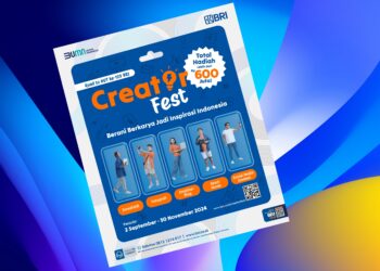 Dukung Perkembangan Industri Kreatif, BRI Gelar Kompetisi “Creator Fest 2024”