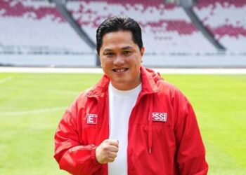 Erick Thohir Tinjau Stadion GBK Jelang Pertandingan Indonesia vs Australia