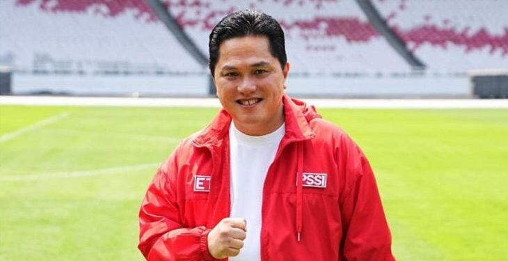 Erick Thohir Tinjau Stadion GBK Jelang Pertandingan Indonesia vs Australia