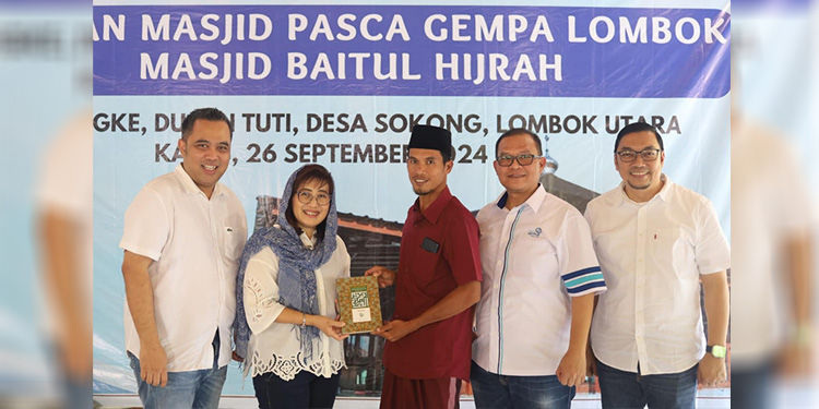 FIFGROUP dan Asuransi Astra Resmikan Masjid di Lombok Pascagempa