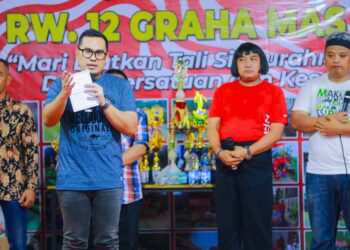 Pilar Saga Ichsan Hadiri Malam Puncak HUT Ke-79 RI di Graha Mas Serpong