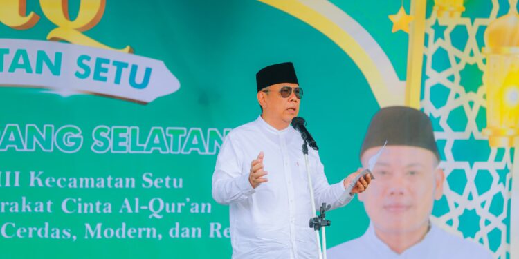 Buka MTQ ke-VII Kecamatan Setu, Benyamin: Langkah Nyata Perkuat Nilai Spritual