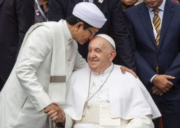 Kedatangan Paus Fransiskus di Masjid Istiqlal Disambut Lantunan Ayat Alquran