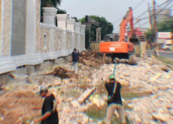 Lakukan Pelebaran Jalan Bhayangkara di Serpong Utara, Pemkot Tangsel: Semoga Kemacetan Dapat Terurai