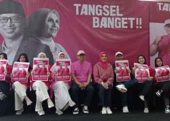 Pilkada 2024, Pasangan Rama-Shinta Resmi Usung Tagline ‘Tangsel Banget’