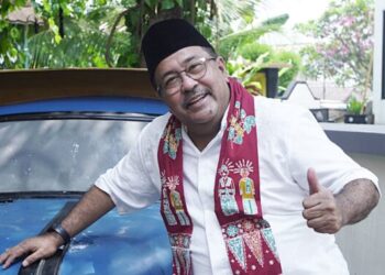 Jika Terpilih, Rano “Si Doel” Janji Bakal ke Balai Kota Naik MRT