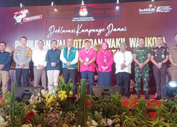 Wujudkan Pilkada Berintegritas, KPU Tangsel Gelar Deklarasi Kampanye Damai