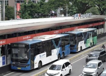 Transjakarta Perpanjang Jam Layanan Saat Laga Indonesia Vs Australia di Stadion GBK