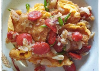 Resep Tumis Sosis Telur Dadar Ala Anak Kos Anti Ribet, Hanya Pakai Dua Bahan