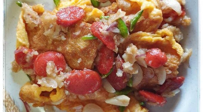 Resep Tumis Sosis Telur Dadar Ala Anak Kos Anti Ribet, Hanya Pakai Dua Bahan
