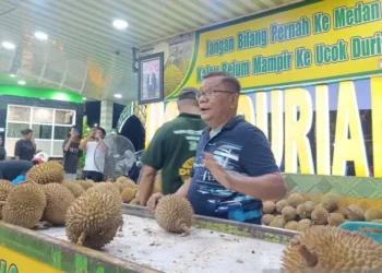 Ramai Diserbu Pengunjung PON XXI, Ucok Durian: Mereka Lebih Suka yang Manis