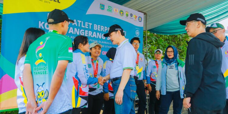 Ini Pesan PJs Wali Kota Tangsel Saat Hadiri Kirab Atlet di CFD BSD