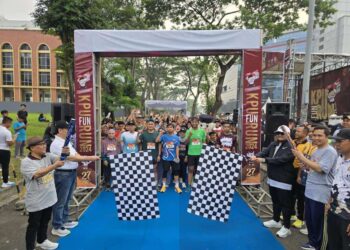 Sosialisasi Pilkada, KPU Tangsel Gelar “KPU Fun Run 2024”