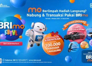 Berlimpah Hadiah, BRImo FSTVL Hadir Kembali untuk Pengguna Setia Super Apps BRImo