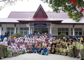 Dorong Kualitas Pendidikan dan SDM Unggul, “BRI Peduli Ini Sekolahku” Bantu Renovasi SDN 001 Sungai Pagar Riau