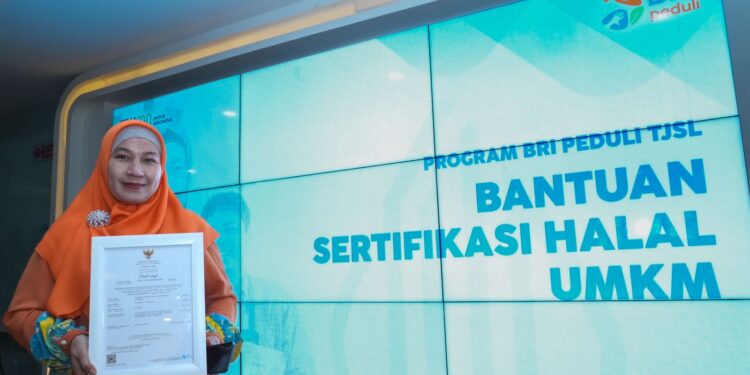 Tingkatkan Daya Saing, BRI Peduli Gelar Pelatihan dan Sertifikasi Halal UMKM dari Berbagai Daerah