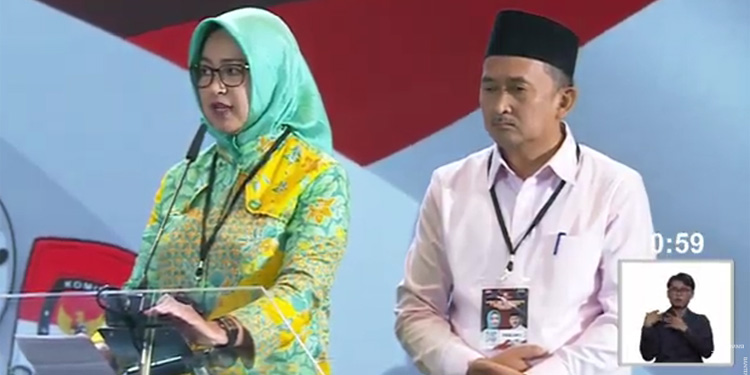 Debat Perdana, Airin Komitmen Selesaikan Masalah di Banten dengan Anggaran Terbatas