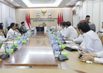 Kementerian ATR/BPN Terima Audiensi dari BIG, Percepat Program RTR dan PTSL