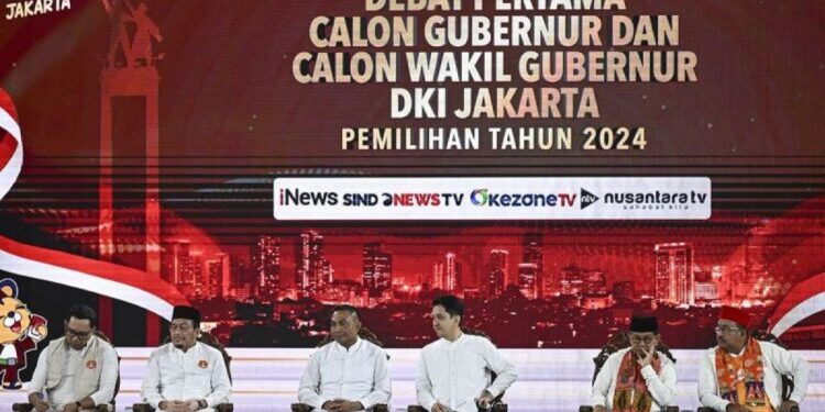 Atasi Kemacetan Jakarta, Begini Solusi dan Janji Tiga Cagub di Debat Perdana