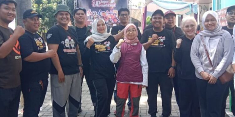 Sosialisasikan Pilkada, PPK Kecamatan Ciptim Gelar Gebyar Demokrasi 2024