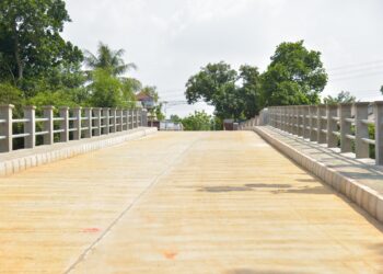 Jembatan Selesai, Akses Jalan ke TPU Sarimulya Rampung Akhir Tahun