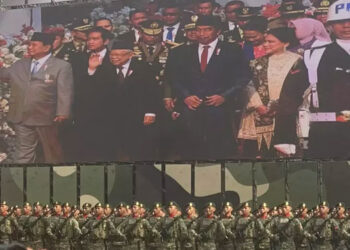 Berlangsung Meriah, Jokowi Hadiri Puncak Perayaan HUT Ke-79 TNI di Monas