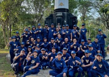 Masuk dalam Agenda, Anggota Menteri Kabinet Sempat Naik dan Menyusuri Lembah Tidar