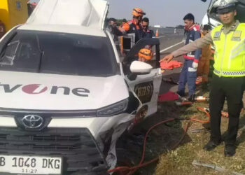 3 Orang Tewas dalam Kecelakaan Maut Mobil Liputan TV One di Tol Pemalang, Ini Identitasnya