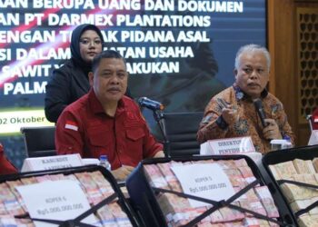 Kejagung Sita Uang Rp372 Miliar Terkait Dugaan TPPU Duta Palma Group