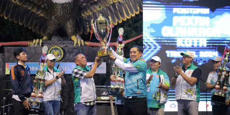 Porkot Tangsel 2024, Tuan Rumah Serpong Utara Keluar Sebagai Juara Umum