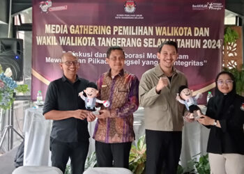 Wujudkan Pilkada Berintegritas, KPU Tangsel Gelar Media Gathering dan Siap Berkolaborasi