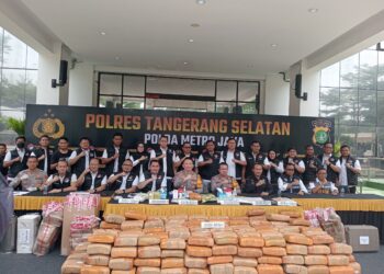 Polres Tangsel Ungkap Kasus Peredaran Narkotika Jaringan Internasional
