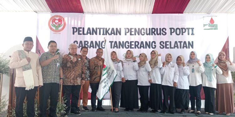 Resmi Dilantik, Pengurus POPTI Tangsel Menjadi Wadah Edukasi Thalasemia kepada Masyarakat