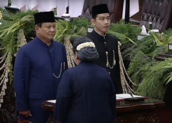 Sah! Prabowo Subianto-Gibran Rakabuming Raka Dilantik sebagai Presiden-Wakil Presiden 2024-2029