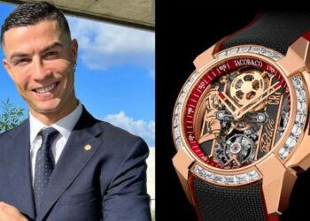 Wow! Cristiano Ronaldo Keluarkan Jam Tangan Mewah Dibanderol Puluhan Milyar Rupiah