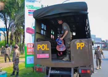 Jaga Ketertiban dan Kenyamanan Masyarakat, Satpol PP Tangsel Patroli 24 Jam