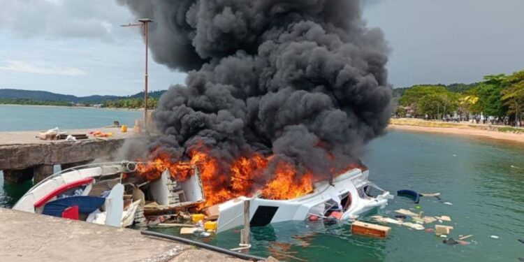 Speedboat Bella 72 Terbakar, Cagub Maluku Utara Meninggal Dunia