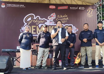 Sosialisasi Pilkada Serentak, PPK Serpong Gelar Gebyar Demokrasi 2024