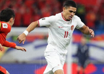 Tumbang 2-1 dari China, Timnas Indonesia Telan Kekalahan Perdana