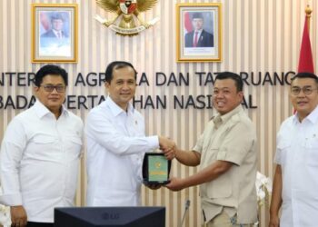 Optimalkan Pemanfaatan Tanah Terlantar, Kementerian ATR/BPN dan Transmigrasi Jalin Kerjasama