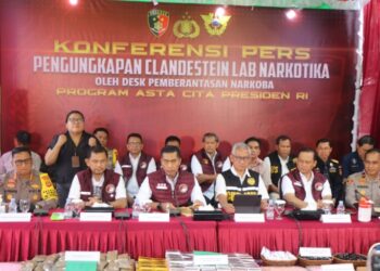 Polri Bongkar Jaringan Clandestine Lab Narkoba Senilai Rp1,5 Triliun di Bali