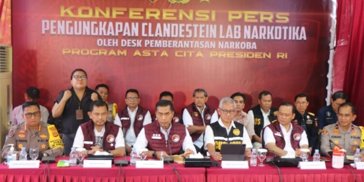 Polri Bongkar Jaringan Clandestine Lab Narkoba Senilai Rp1,5 Triliun di Bali
