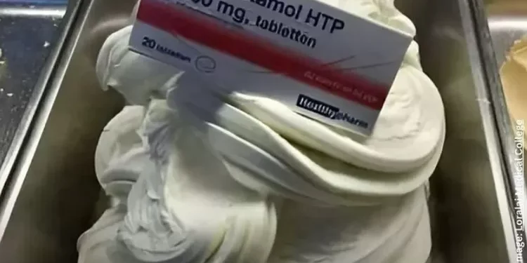 Aneh Tapi Nyata! Dijual Es Krim Paracetamol, Yakin Aman?